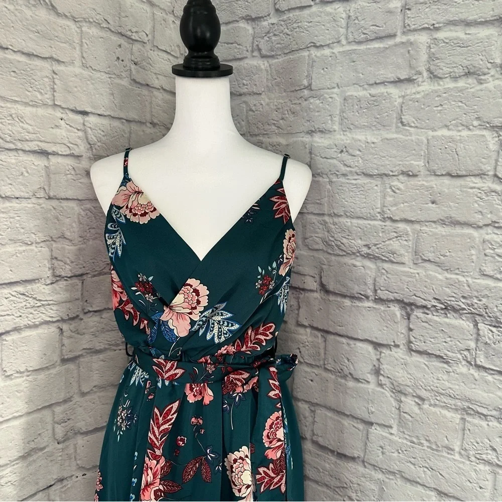 Hello molly FALLING IN STYLE MIDI DRESS FOREST GREEN - Picture 6 of 14